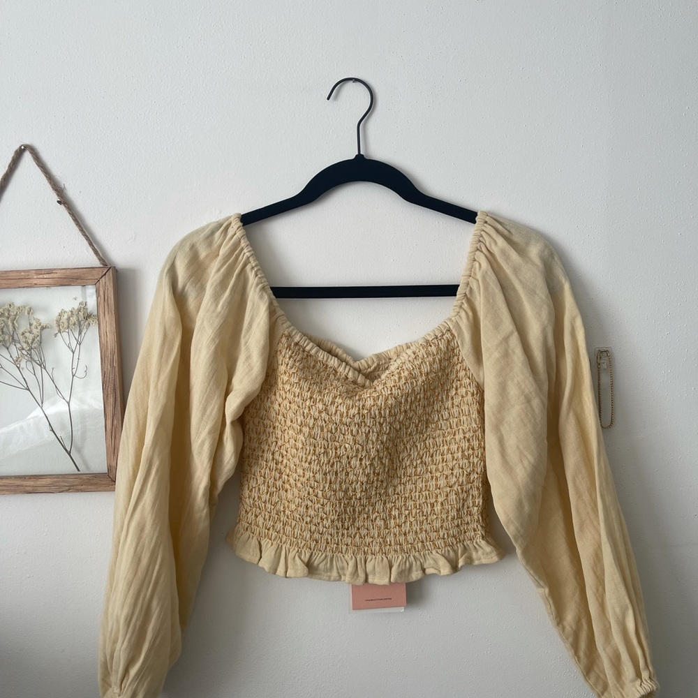 Spell & The Gypsy Cropped blouse
